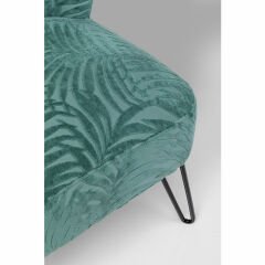 Armchair Palm Springs Blue Berjer
