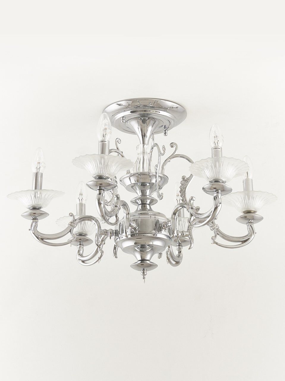 6 Kollu Avize Şeffaf