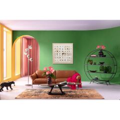 Framed Picture Creative Dots 120x120cm