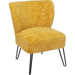 Armchair Palm Springs Yellow Berjer