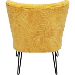 Armchair Palm Springs Yellow Berjer