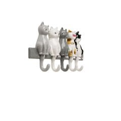 Coat Rack Singing Cats 35cm