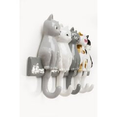 Coat Rack Singing Cats 35cm