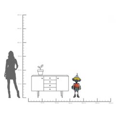 Deco Figurine Robot Anthony 92cm
