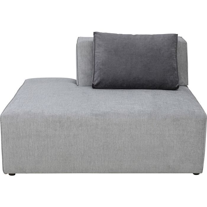 Infinity Ottomane Semi Elements Grey Left
