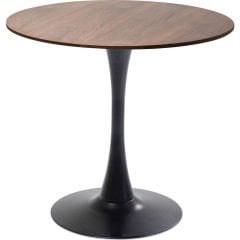 Schickeria Walnut Black Lamine Orta Sehpa