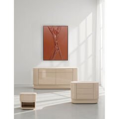 Framed Picture Crincle 100x140cm