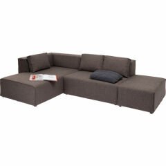 Sofa Infinity Kahverengi Sol Köşe Kanepe Takımı