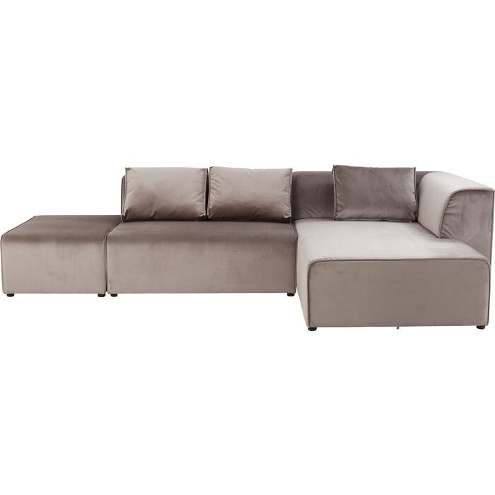 Infinity Velvet Taupe Sağ Köşe Koltuk