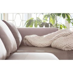 Infinity Velvet Taupe Sağ Köşe Koltuk