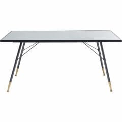 Table La Gomera Cam Yemek Masası 160x80 cm
