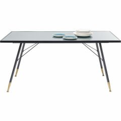 Table La Gomera Cam Yemek Masası 160x80 cm