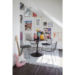 Solo Marble Black MDF Yemek Masası