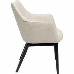 Armrest Modino Krem Sandalye
