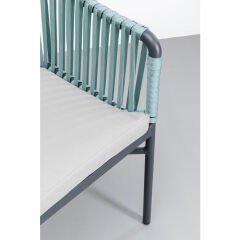 Chair with Armrest Santanyi Petrol Sandalye
