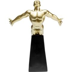 Deco Figurine Jumper Gold 37cm