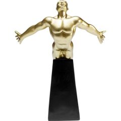 Deco Figurine Jumper Gold 37cm