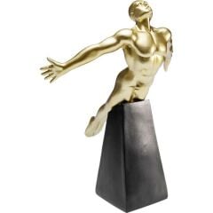 Deco Figurine Jumper Gold 37cm