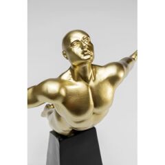 Deco Figurine Jumper Gold 37cm