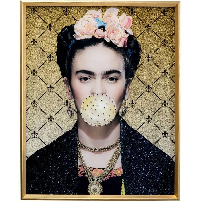 Framed Picture Muse Bubble Artist 40x50cm