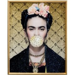 Framed Picture Muse Bubble Artist 40x50cm