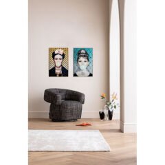 Framed Picture Muse Bubble Artist 40x50cm