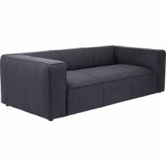 Cubetto Dark Grey Üçlü Koltuk