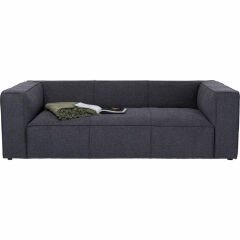Cubetto Dark Grey Üçlü Koltuk