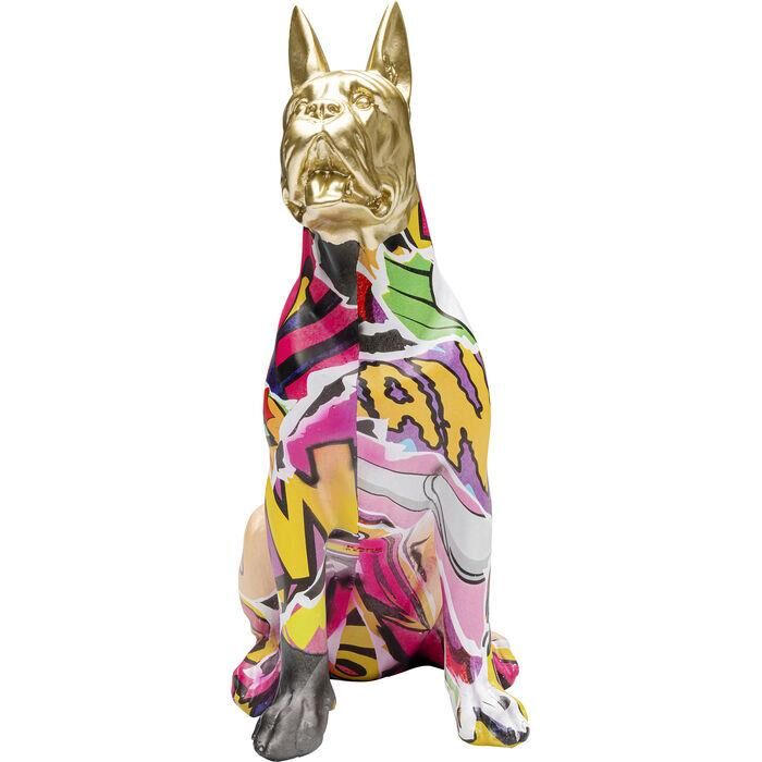 Deco Figurine Graffiti Dog 31cm