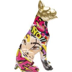 Deco Figurine Graffiti Dog 31cm