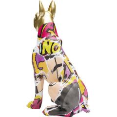 Deco Figurine Graffiti Dog 31cm