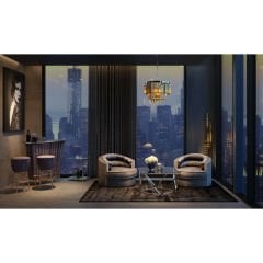Smoky Lounge Sarkıt Avize