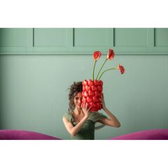 Vase Hearts 33cm