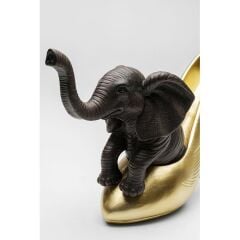 Deco Figurine Elephant Shoe Fetish 34cm