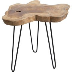 Aspen Nature Teak Yan Sehpa