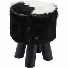 Flint Stone Siyah Puf