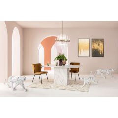 Artistico Marble Mermer Yemek Masası