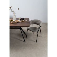 Armrest Belle 2'li Bej Sandalye