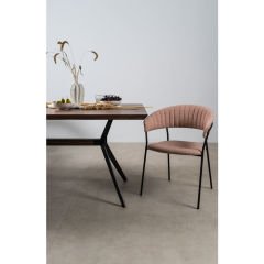 Armrest Belle 2'li Rose Sandalye