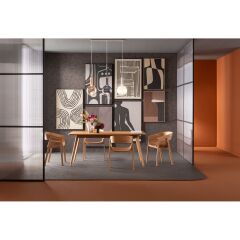 Silla Biarritz Natural Sandalye