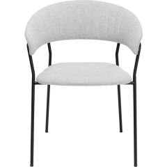 Armrest Belle 2'li Gri Sandalye