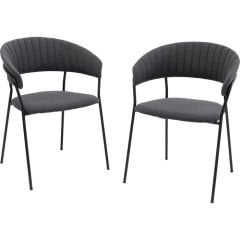 Armrest Belle 2'li Atrasit Sandalye