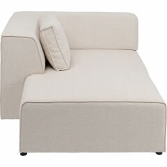 Infinity Ottomane Elements Cream Sol Köşe Koltuk 182cm
