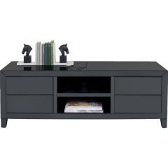 Lowboard Luxury Push Grey Lake TV Ünitesi