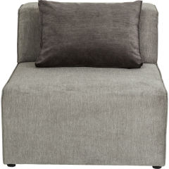 Infinity Elements Gri İkili Koltuk 80cm