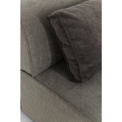 Infinity Elements Gri İkili Koltuk 80cm