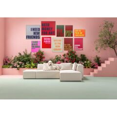Framed Picture Need Money 80x80cm