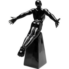 Deco Figurine Jumper Black 37cm