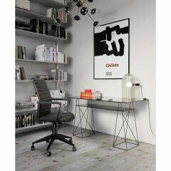 Labora Siyah Ofis Sandalyesi