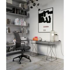 Labora Siyah Ofis Sandalyesi